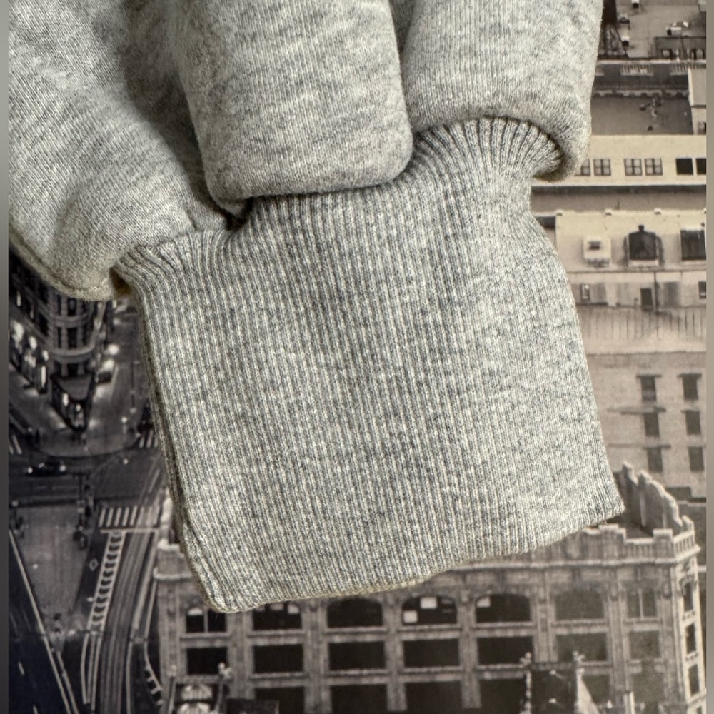 Grey Hooded Sweatshirt Dress - Picture 11 of 13